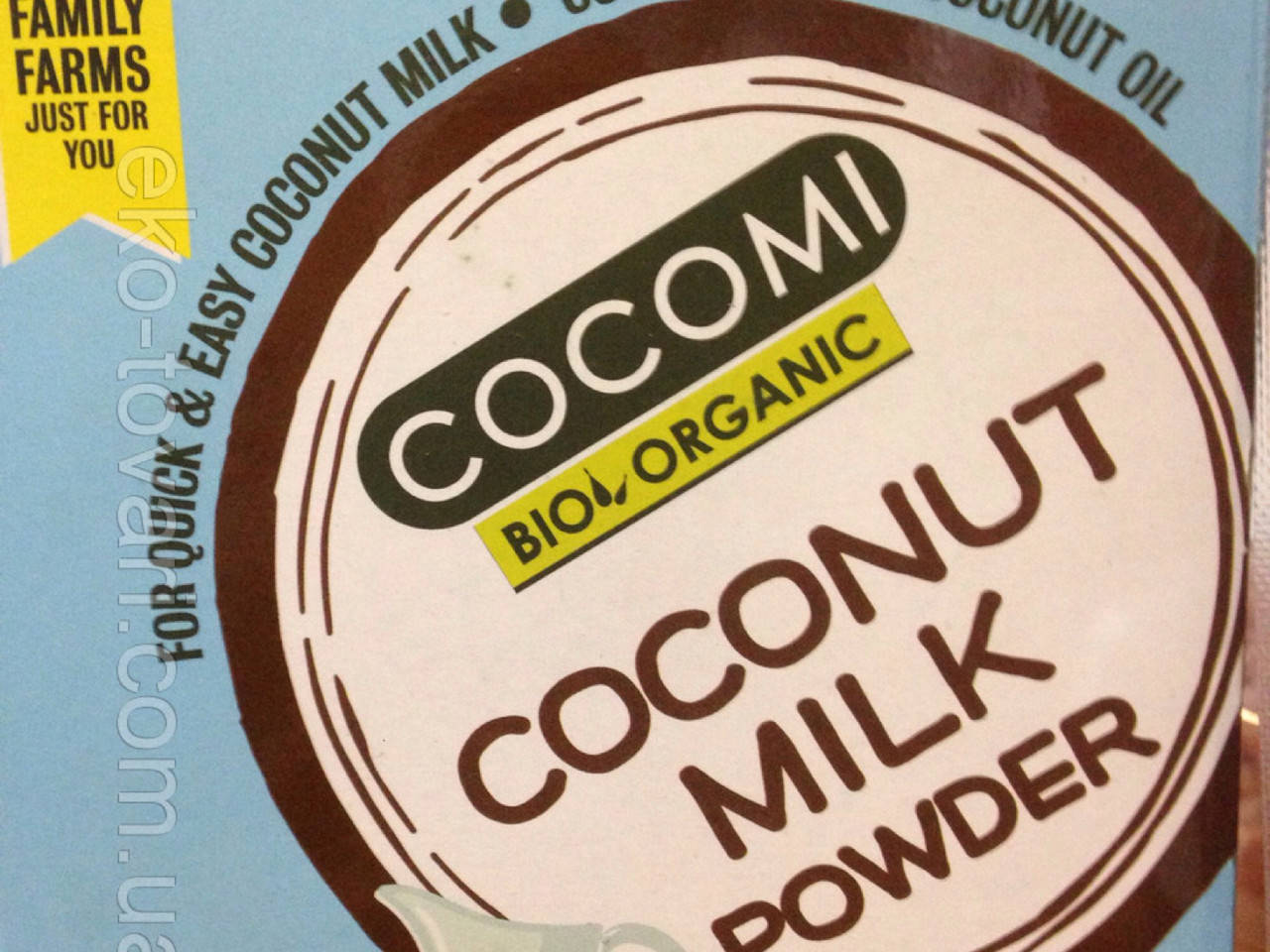 

Органическое кокосовое сухое молоко COCOMI BIO, 150 гр