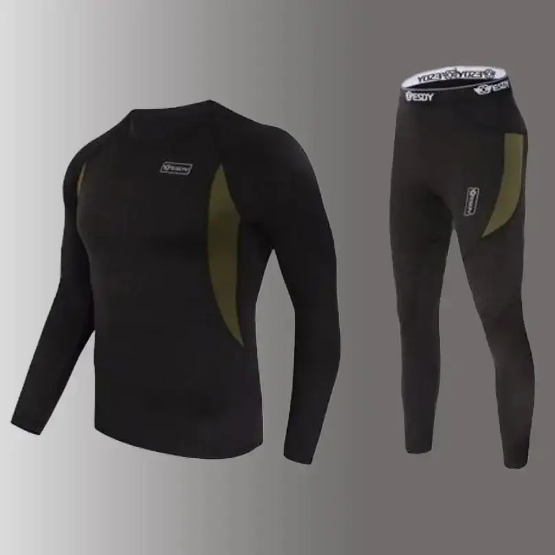 

Термобелье черное Sр., Оливковый