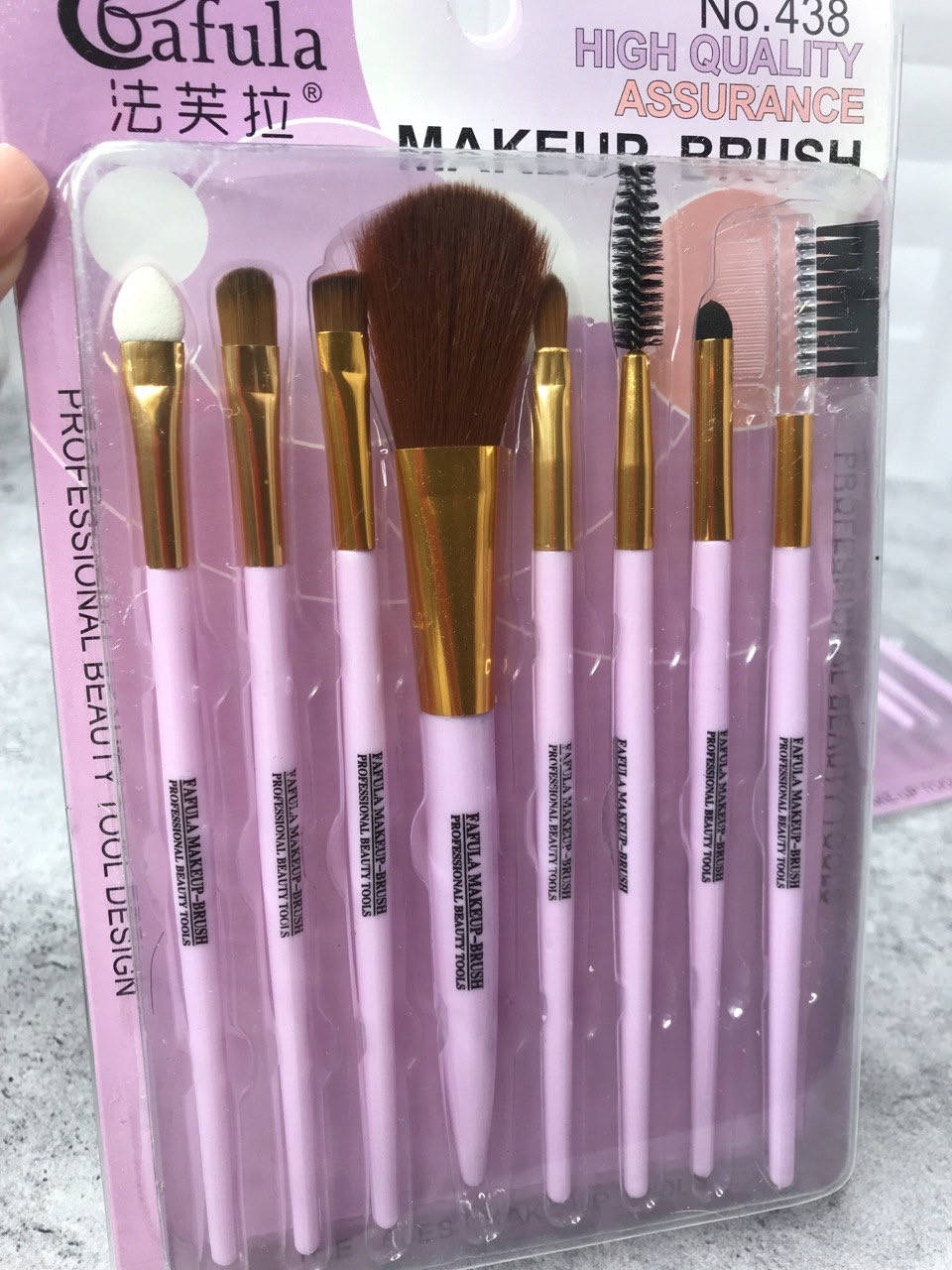 

Набір пензлів для макіяжу Gafula (8 шт)