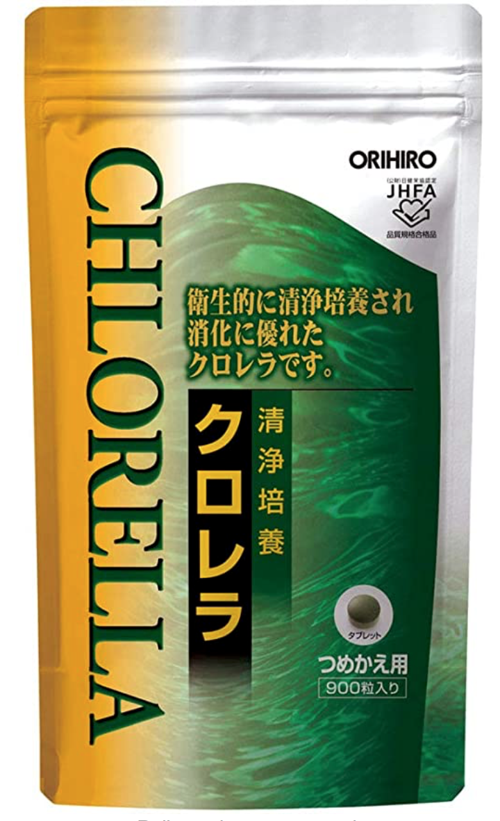 

Японская биодобавка Хлорелла Orihiro, 900 таблеток