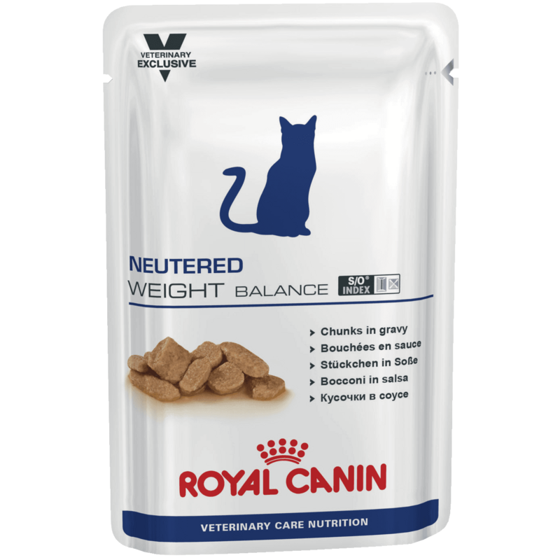 

Влажный корм для котов Royal Canin Neutered Weight Balance 85 г Акция