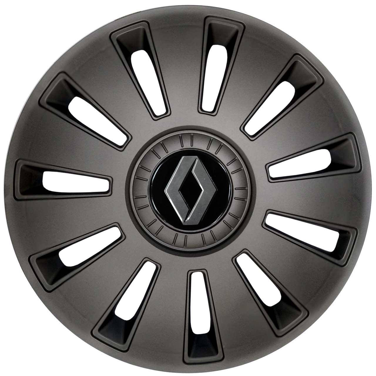

Колпаки Колесные R16 Renault графитовые 4 шт