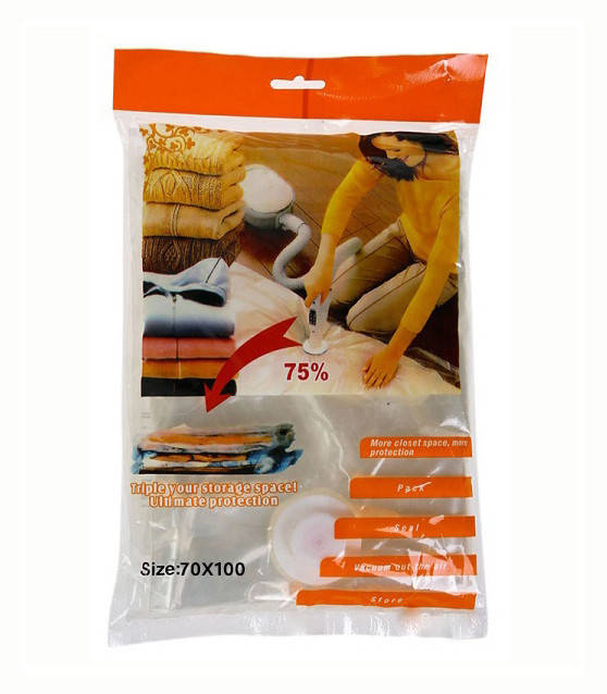 

Вакуумный пакет для хранения вещей (70*100 см)