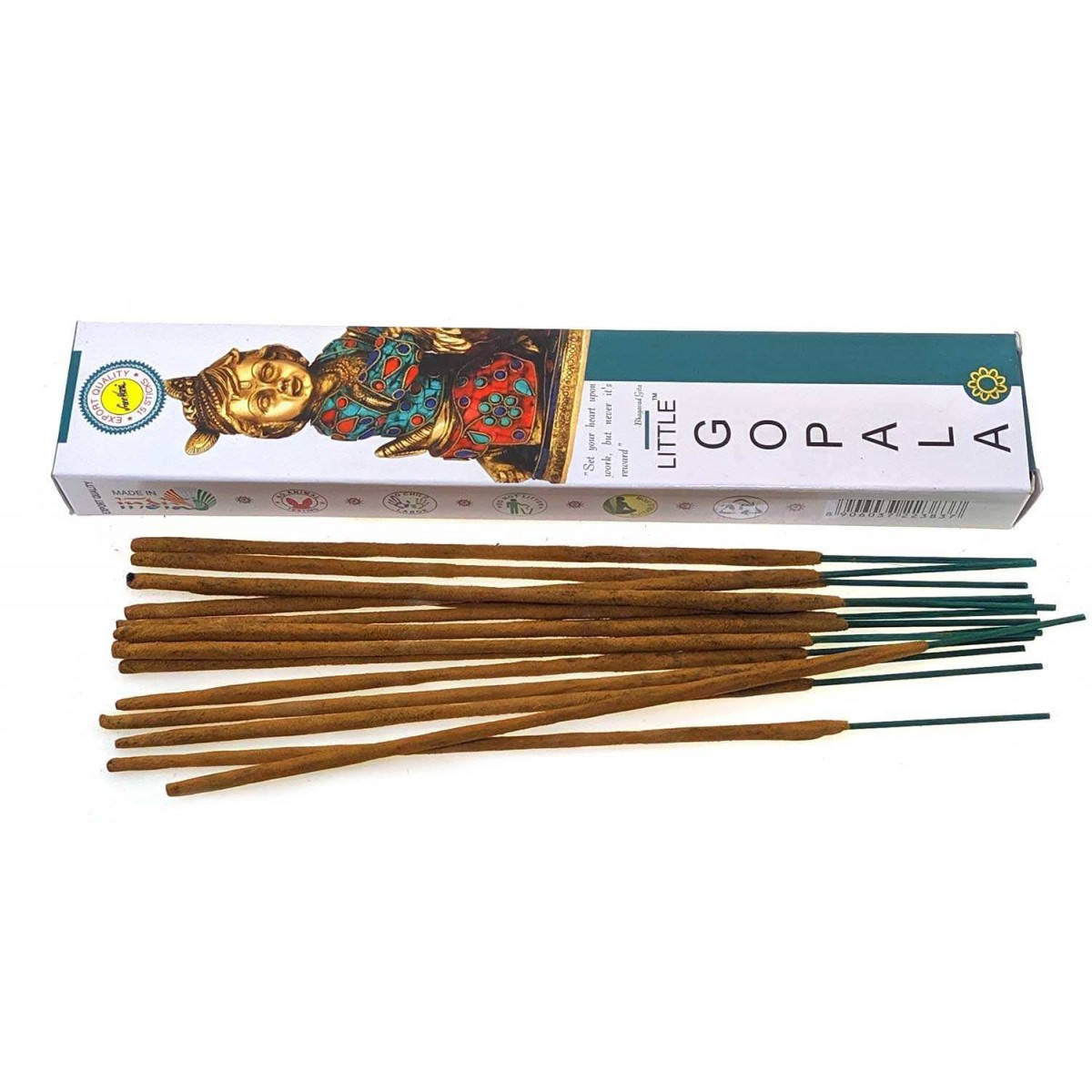 

Little Gopala (Кришна)(Shreevani)(15 gm) (12 шт/уп) пыльцовое благовоние