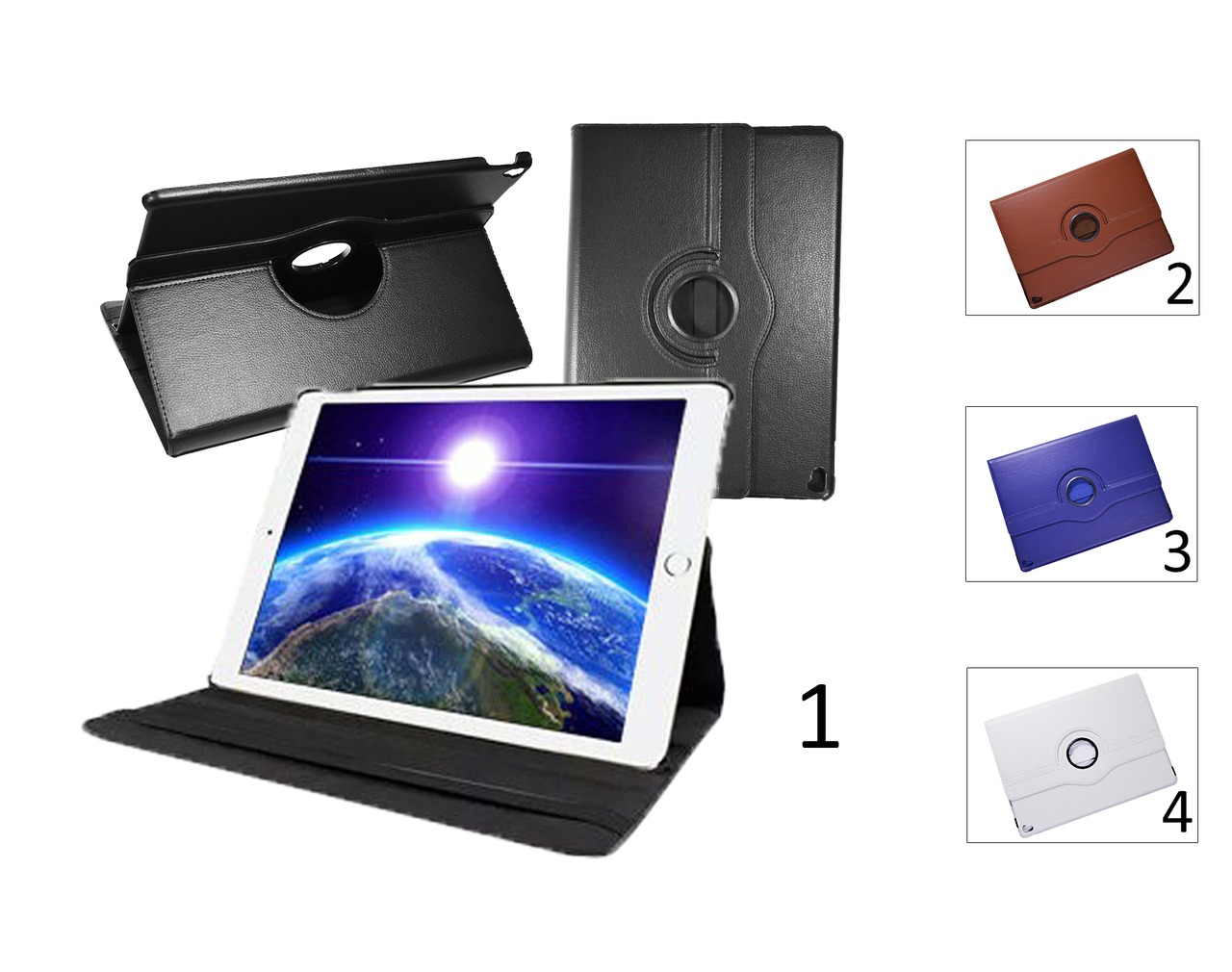 

Откидной чехол для Apple iPad Pro 12.9 2015 с разворотом на 360 градусов