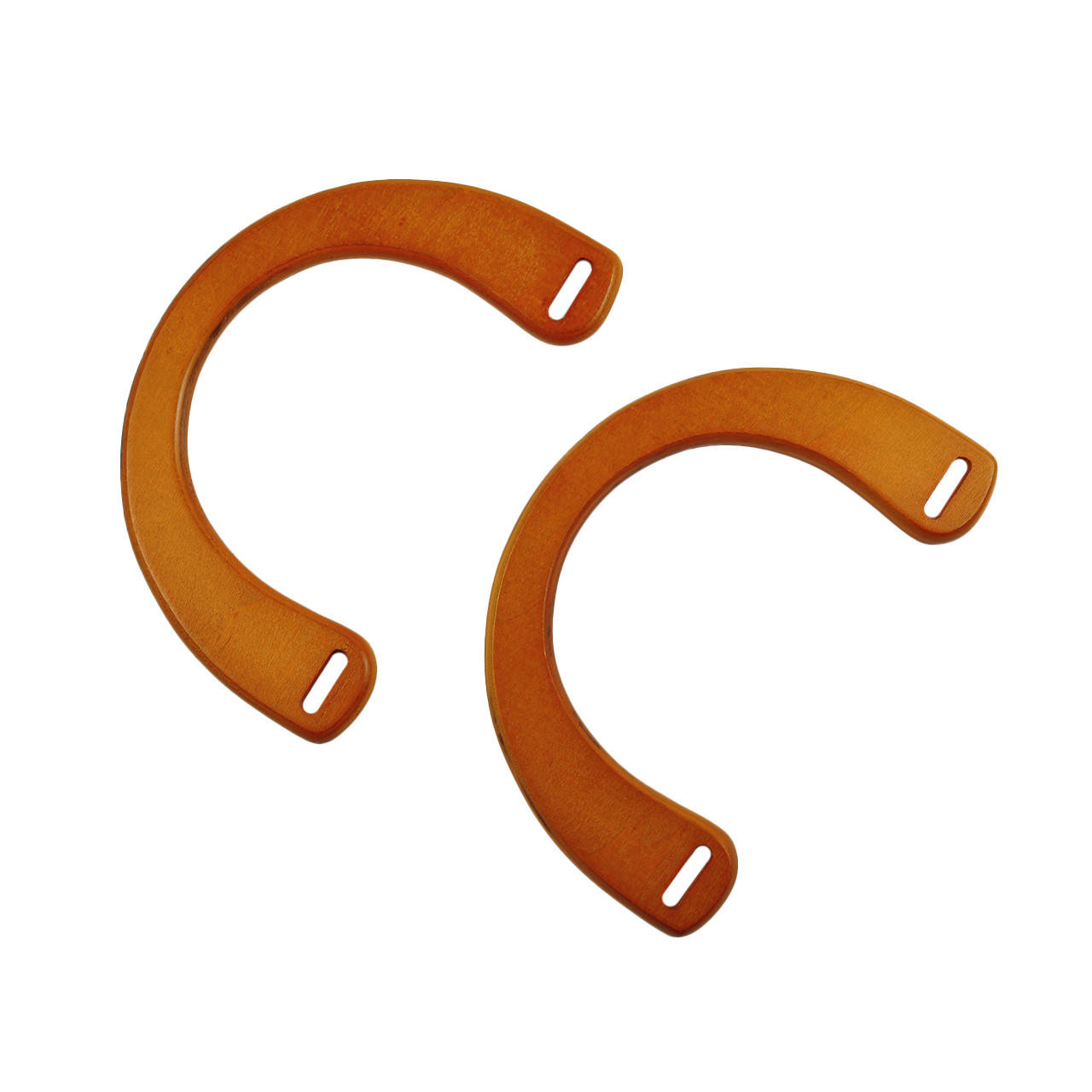 

Комплект ручок для сумки дерев'яних Трапеція 18,5х12,5 см Червона охра