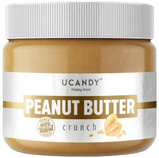 

Паста арахисовая Ucandy Кранч (300 грамм)