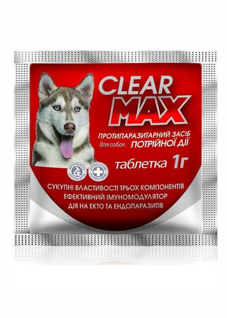 

Клиармакс таблетки №1 (1г)