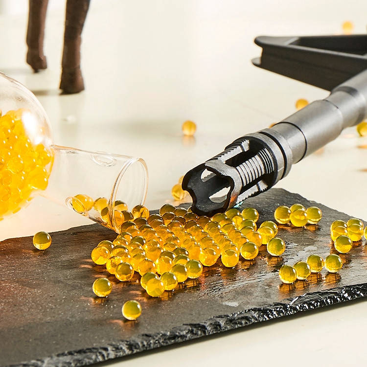 

Шарики-пульки Орбиз 7-8 мм 10 000 штук, цвет оранжевый, гидрогелевые шарики Hidrosvit, растут в воде