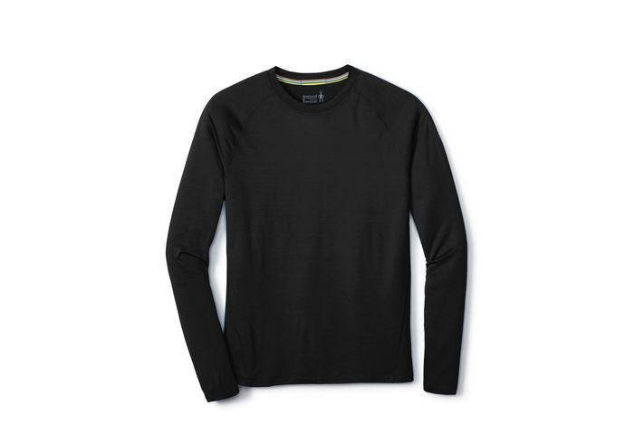 

Термофутболка Smartwool Men's Merino 150 Baselayer Long Sleeve Black, S (SW 14042.001-S), Черный