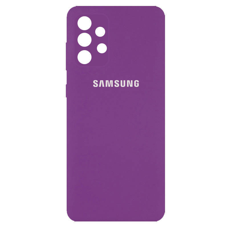 

Чехол Silicon Case Samsung A32 всередині мікрофібра самсунг а32 фиолетовый, Сиреневый