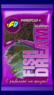 

Прикормка FISH DREAM "Универсал+" Мультифиш (фишдрим)