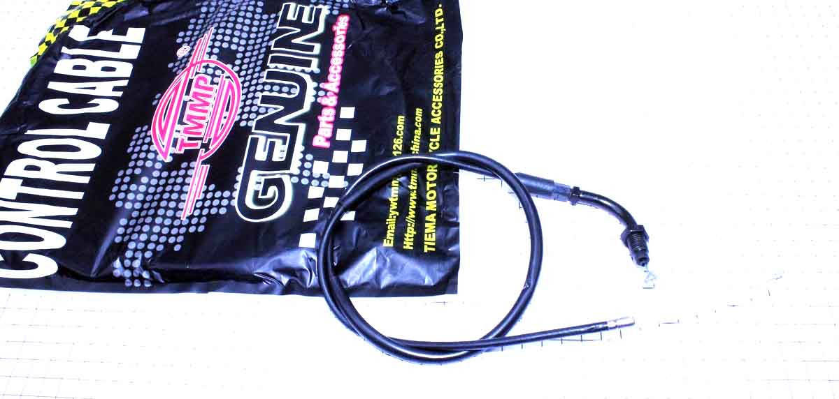 

Трос газа 85см на мопед ALPHA