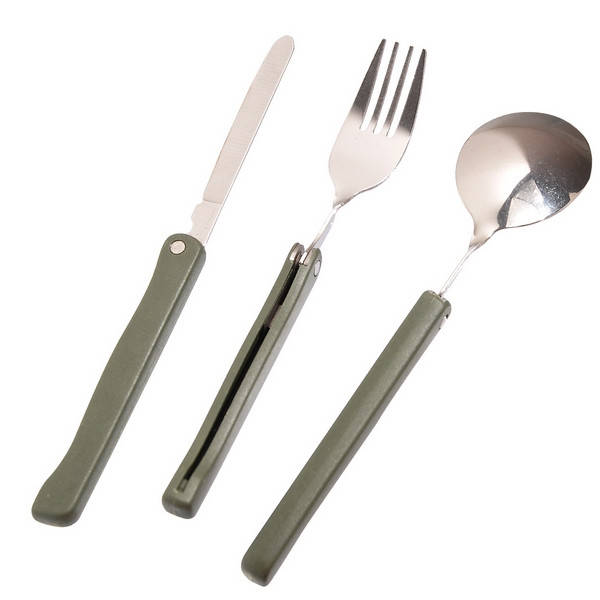 

Походный столовый набор Tableware Camping Set (ложка вилка, нож)