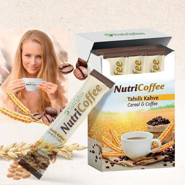 

Кофе с цикорием и рожью "NutriCoffee Nutriplus" 16 шт по 2 г Farmasi