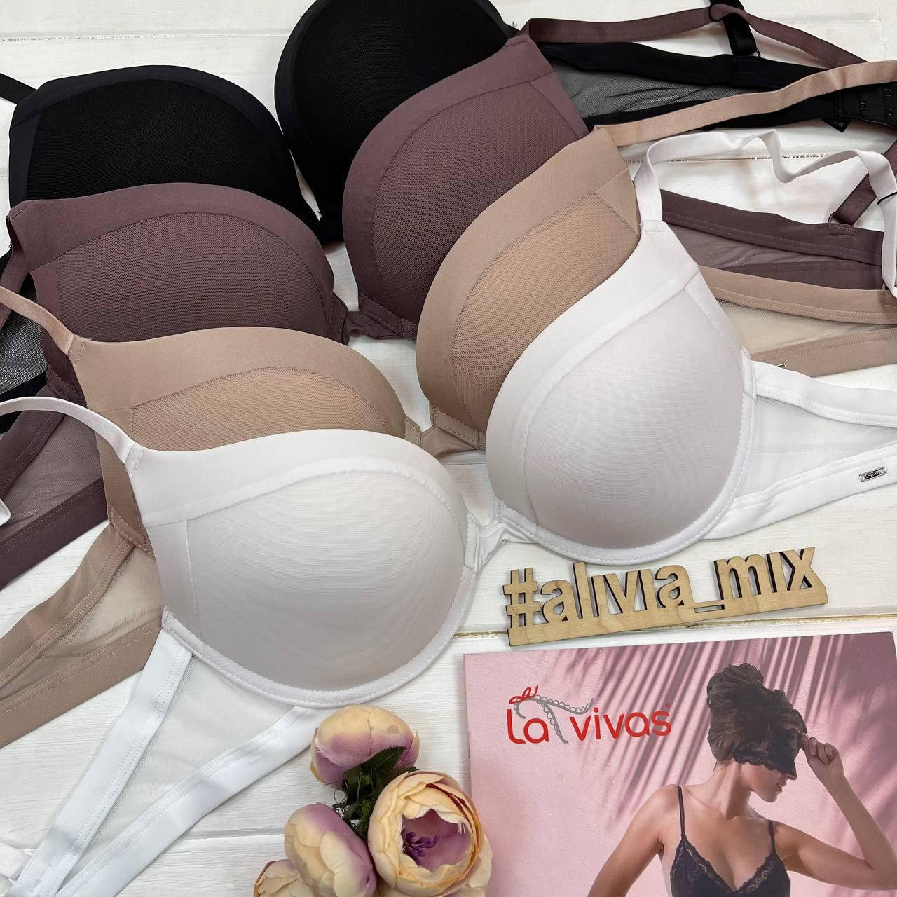 

Бюстгальтер с 3D Push up от La vivas чашка В,С