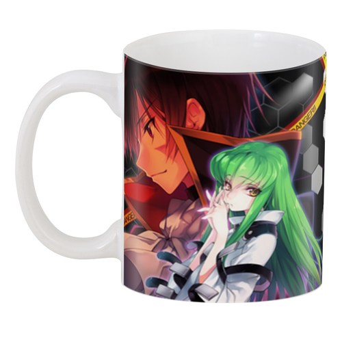 

Кружка GeekLand Код Гиас Code Geass: Lelouch of the Rebellion, Белый