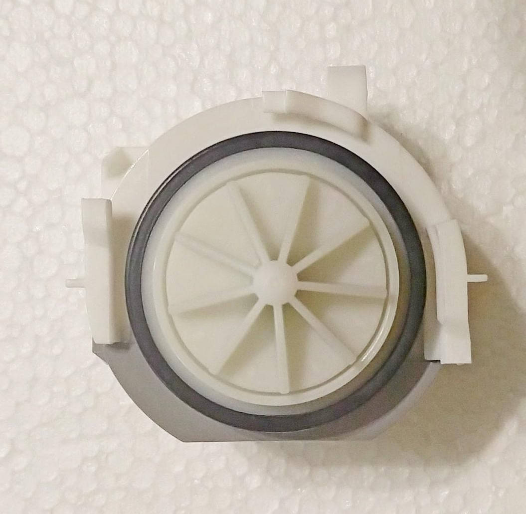 

Сливной насос (щелочная помпа) для посудомоечной машины Bosch 631200, Бело-серый