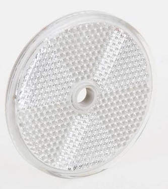 

Светоотражатель Fristom белый 60 мм с отверстием DOB-033 B