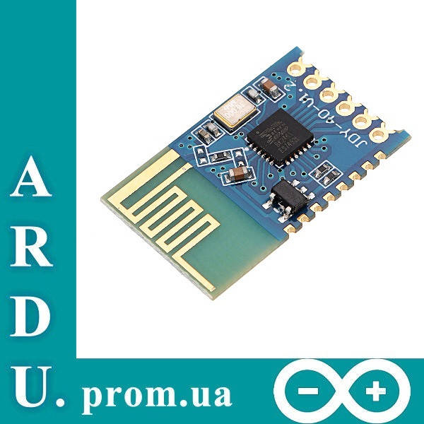 

Радиомодуль JDY-40 2.4ГГц трансивер, Arduino [#B-10]