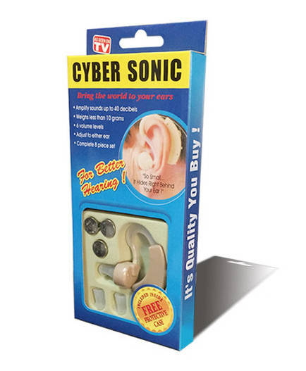 

Слуховой аппарат Cyber sonic