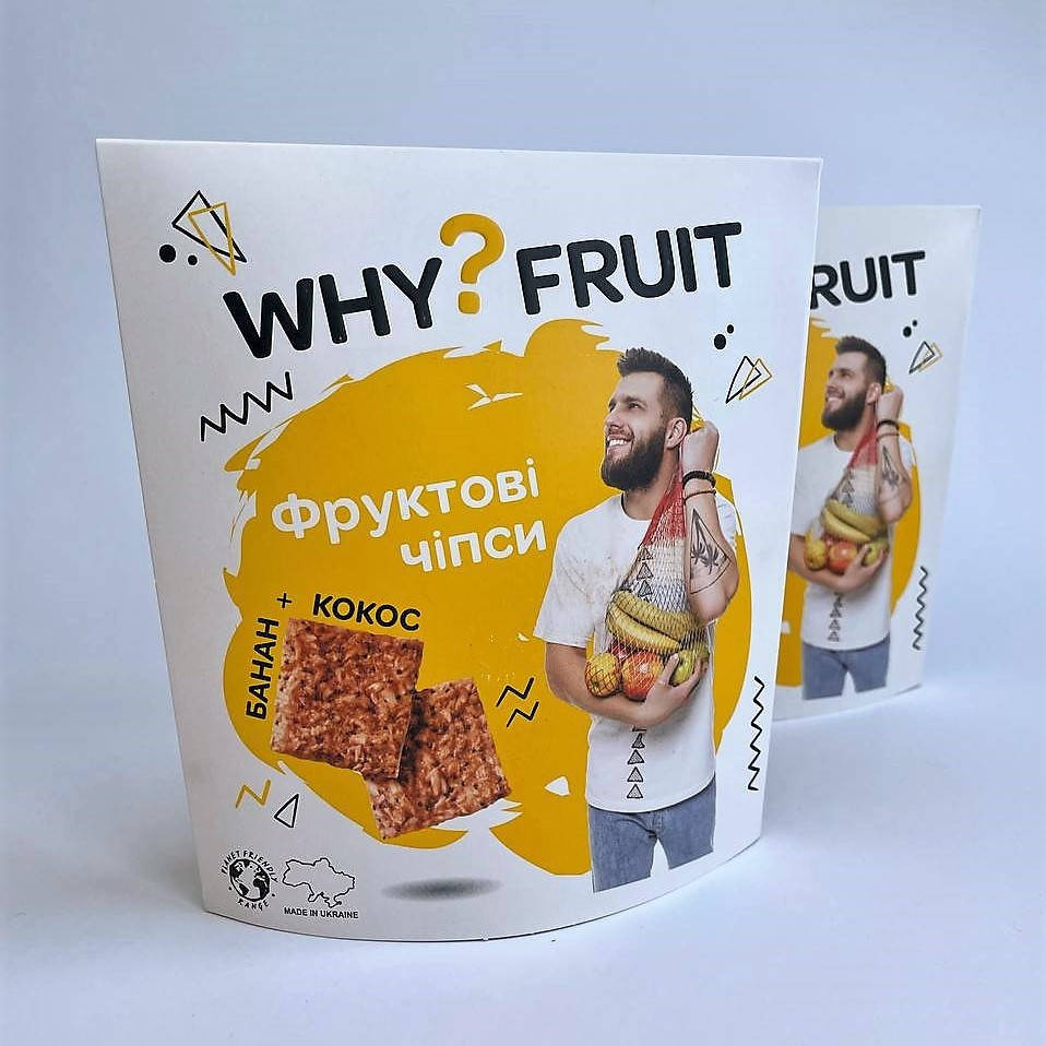 

Фруктовые чипсы "Банан-кокос" от WhyFruit, 85г