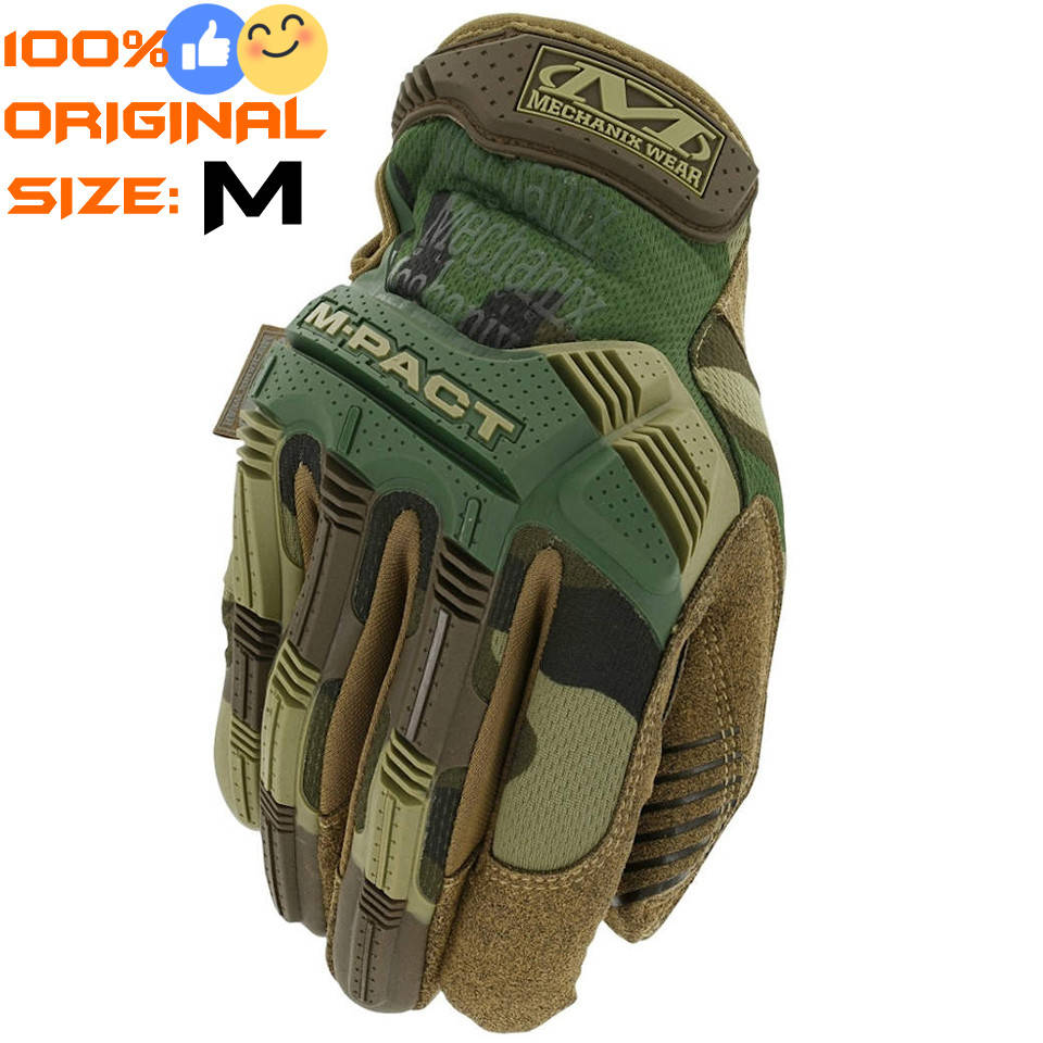 

Тактические перчатки Mechanix M-Pact® Woodland, размер M, артикул MPT-77-009