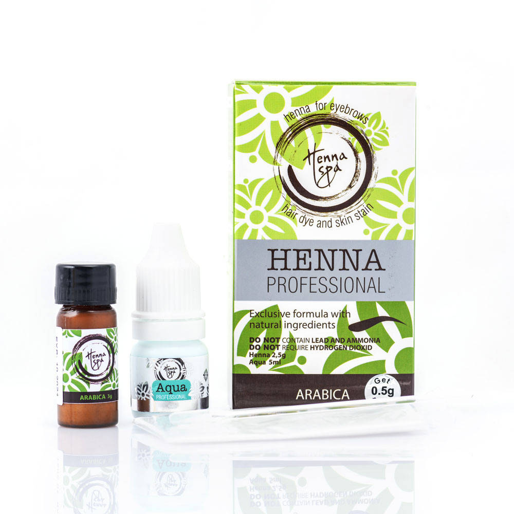 

Хна для бровей Henna Spa, цвет (Arabica)
