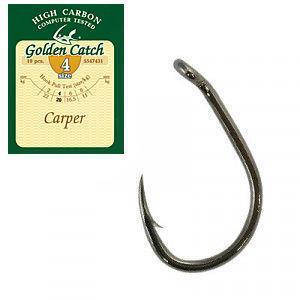 

Крючок одинарный Golden Catch Carper №2 (10шт)