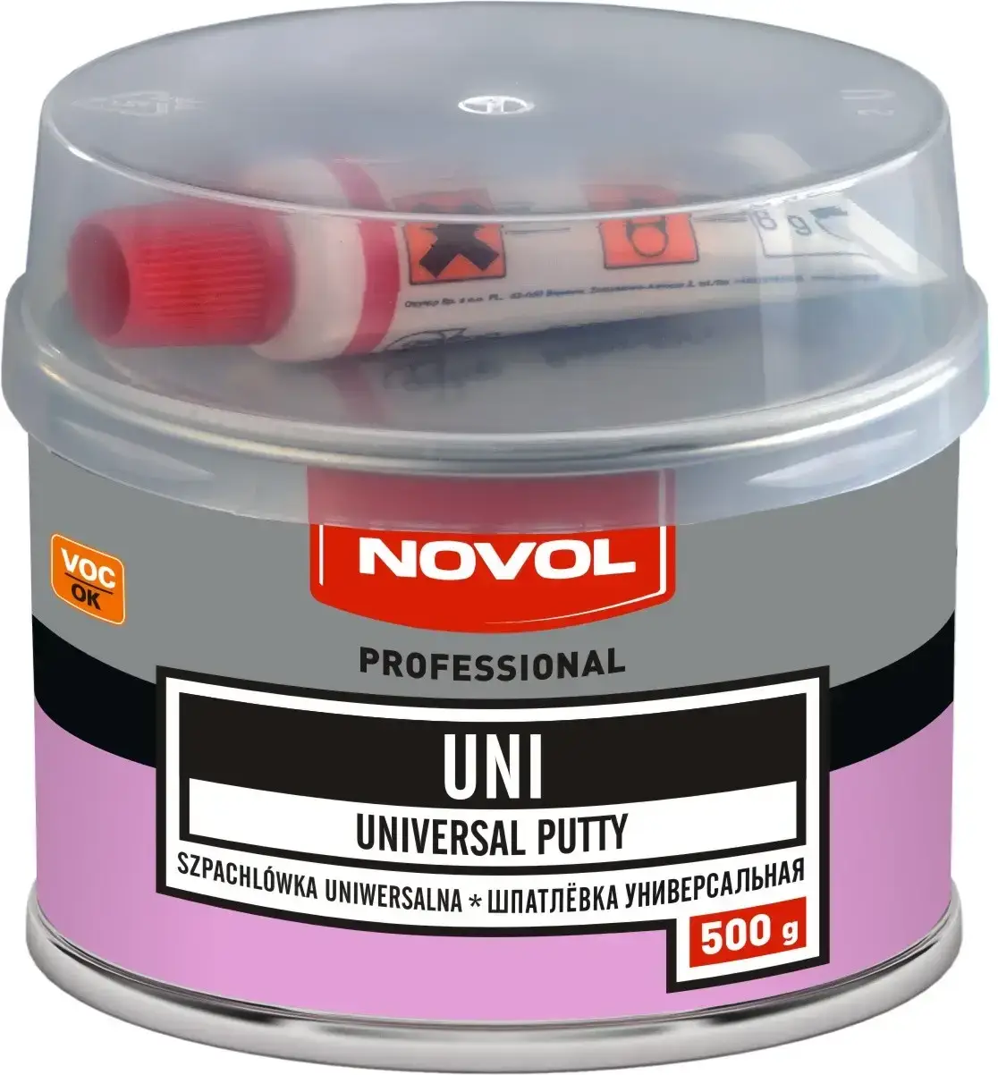 

Шпатлевка универсальная UNI 0,5кг NOVOL