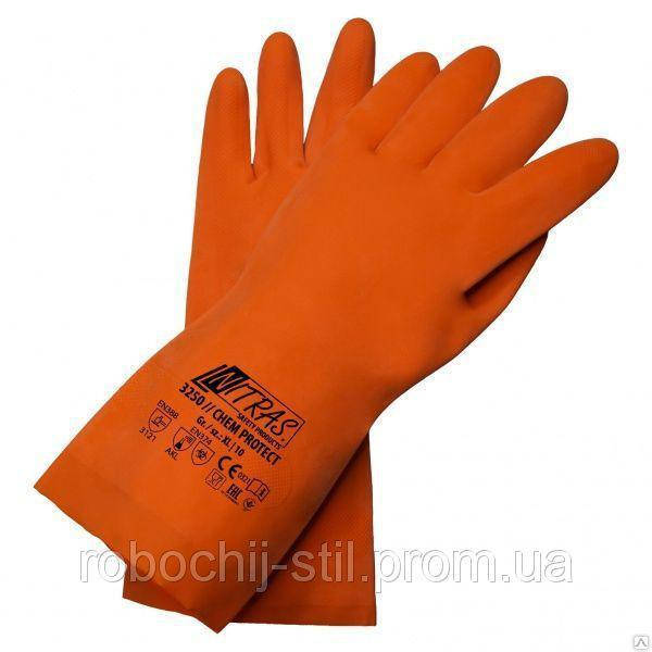 

Перчатки кислотные защитные NITRAS КЩС