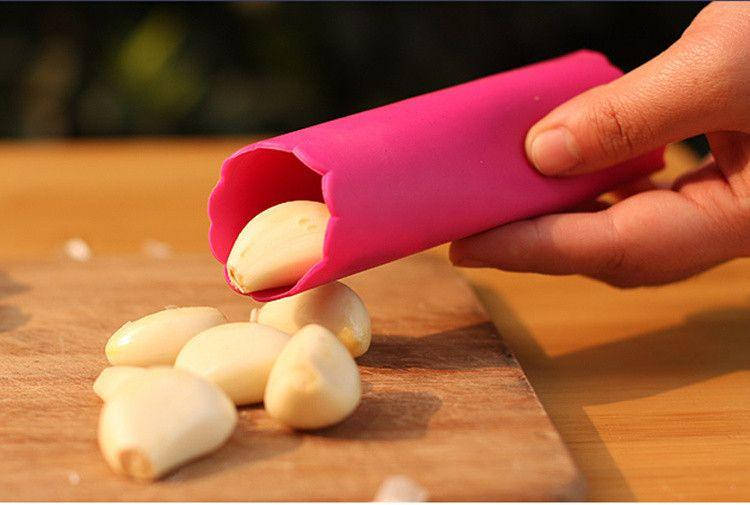 

Силиконовый очиститель для чеснока, отшелушиватель