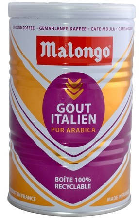 

Кофе Malongo gout Italien молотый ж/б 250 г