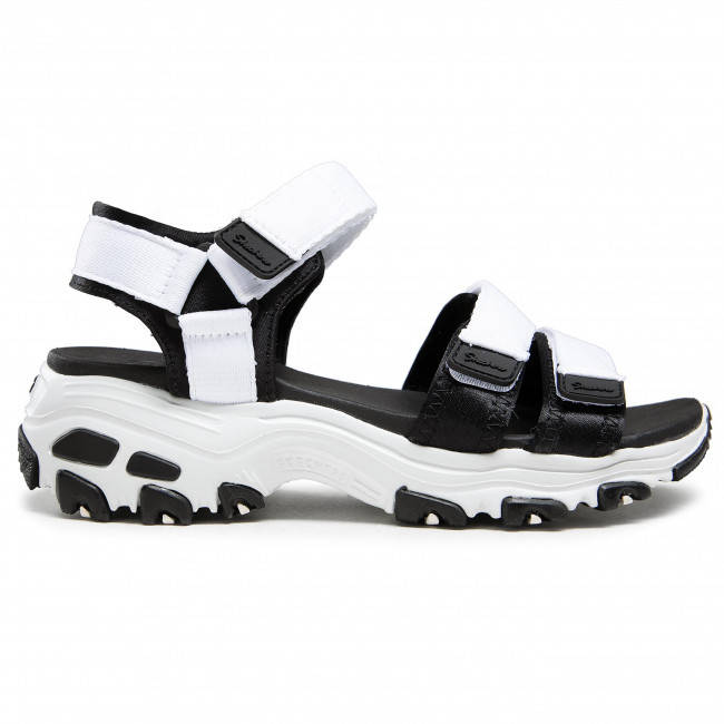 

Оригінальні жіночі сандалі Skechers D'Lites - Fresh Catch (31514 WBK)