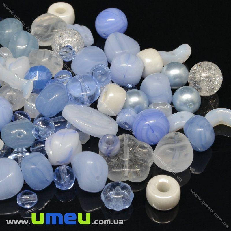 

Бусины чешское стекло Preciosa 92-Mix-Light Blue, 1 уп (25 г) (BUS-036612)