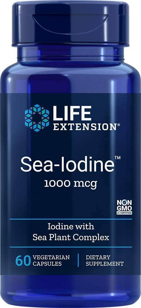 

Йод морской Life Extension Sea-Iodine 1000 mcg 60 капсул