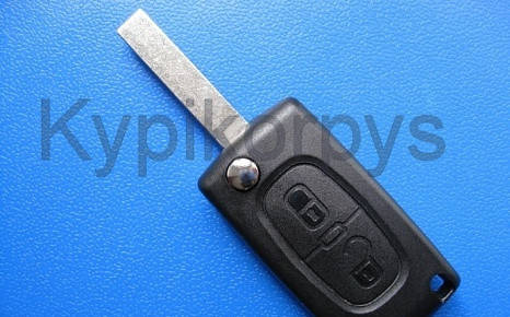 

Peugeot (Пежо) 207, 307 выкидной ключ (корпус) 2 - кнопки