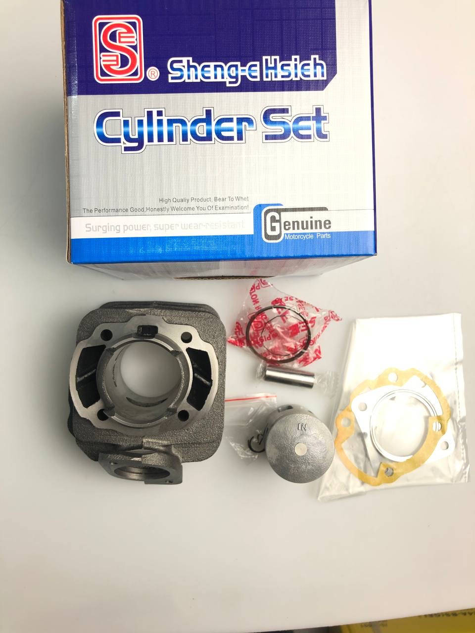 

Цилиндр в сборе Honda Dio18/27, Tact24/30, Lead AF20 65 кубов 43mm, тюнинг SEE