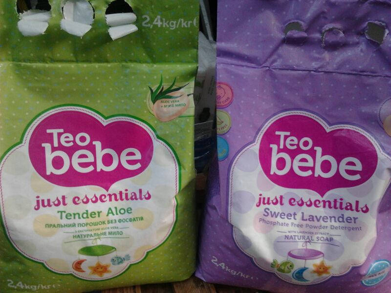 

Детский стиральный порошок Teo Bebe 2,4кг, Болгария