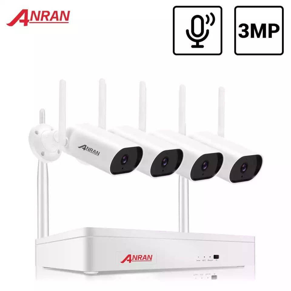 

Wi-Fi комплект видеонаблюдения Anran 4 камеры 3Mp. ARCCTV