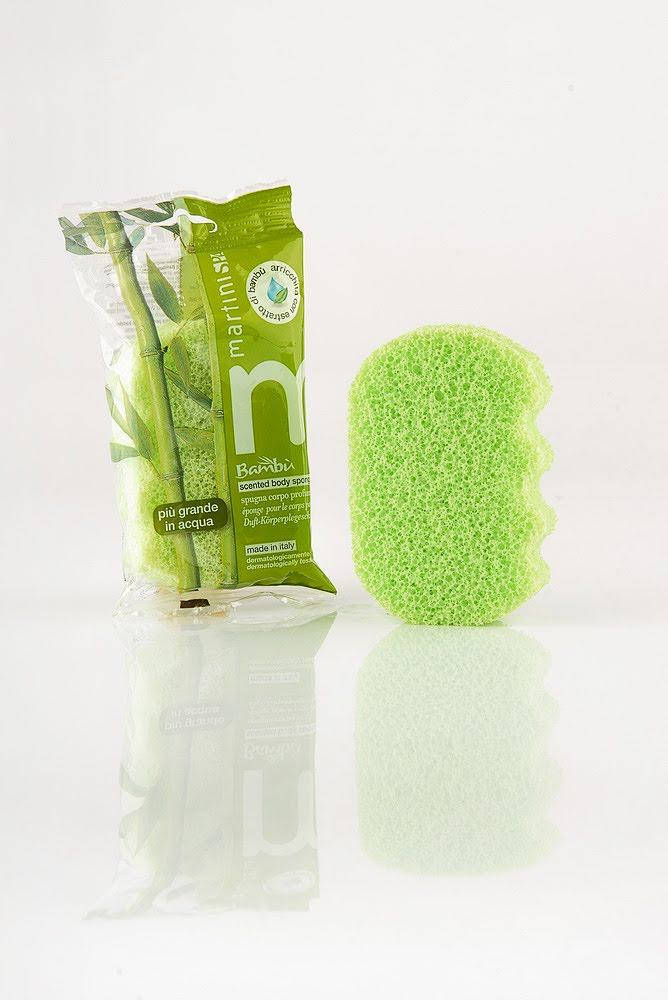 

MARTINI SPA Scented Relax Sponge Губка банная с бамбуковой эссенцией (8 004 925 048 507)