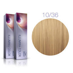 

Фарба для волосся Wella Illumina Сolor 10/36 Яркий блонд золотисто-фиолетовый