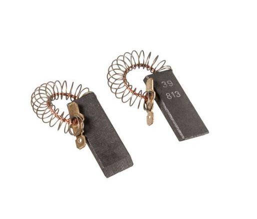 

Щетки угольные 5х12,5х33 клееные, 512-CPK-04 провод по центру с пружиной