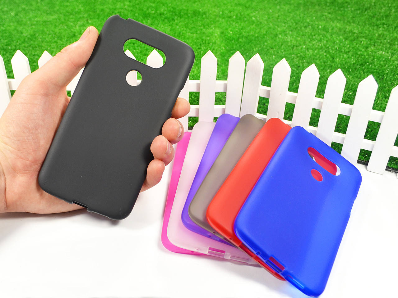 

Силиконовый бампер для LG G5