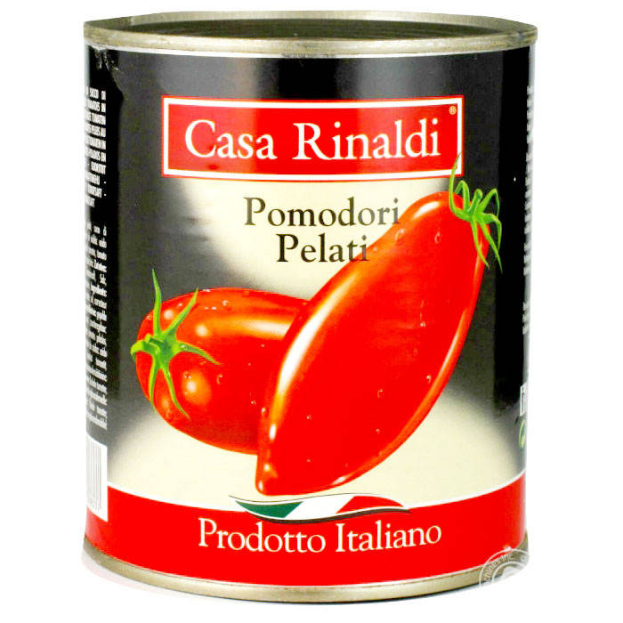 

Помидоры очищенные в собственном соку Casa Rinaldi 800г