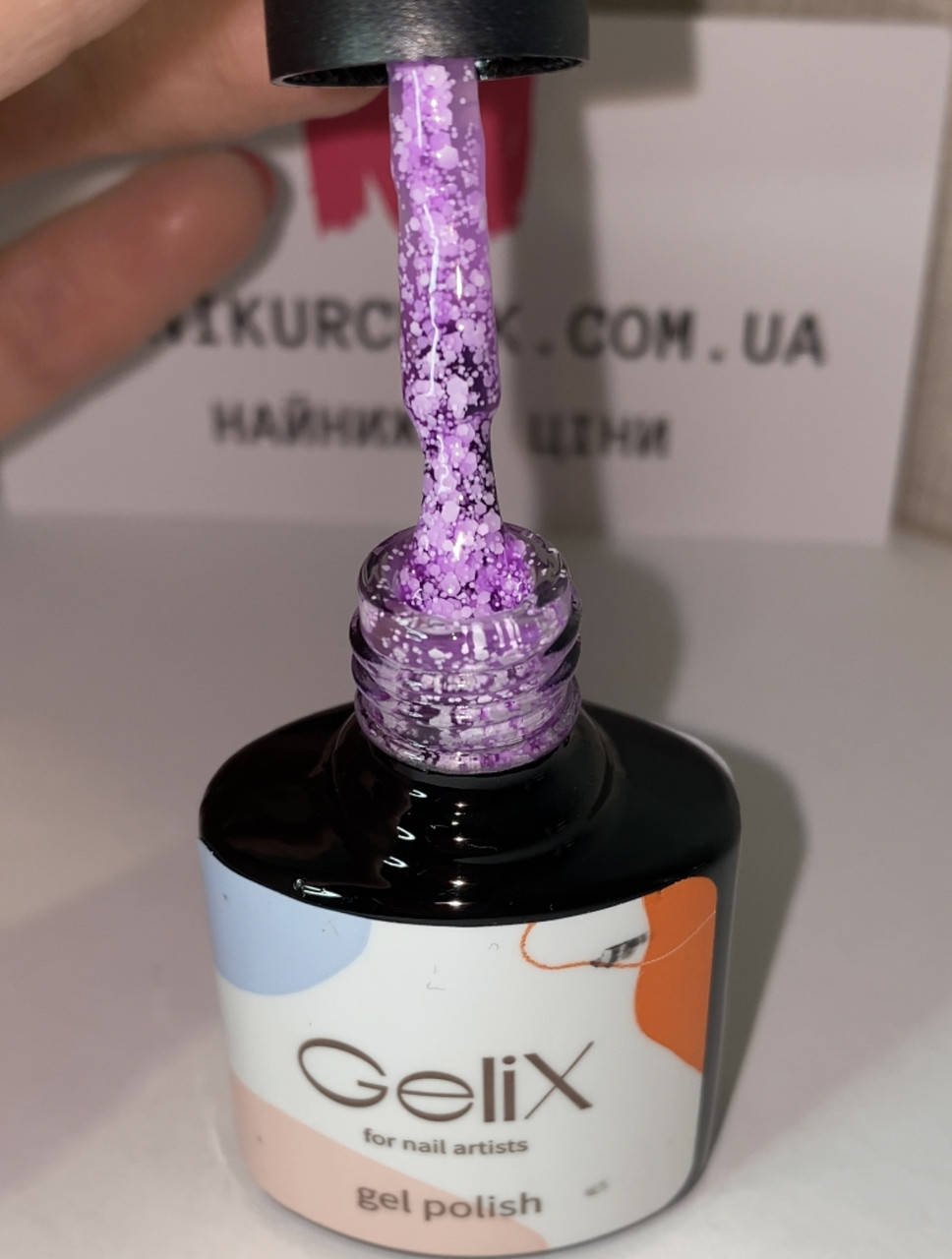 

Гель-лак від «Gelix» 29 FLAKE, 8 мл