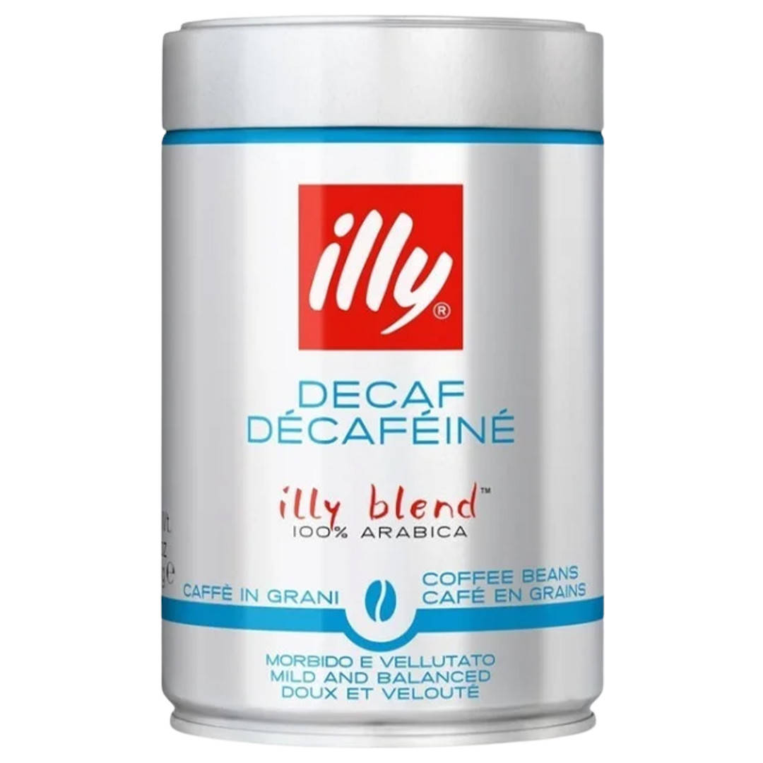 

Кофе в зернах illy DECA без кофеина в банке 250г