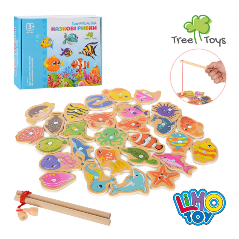 

Деревянная игрушка Рыбалка MD 1664