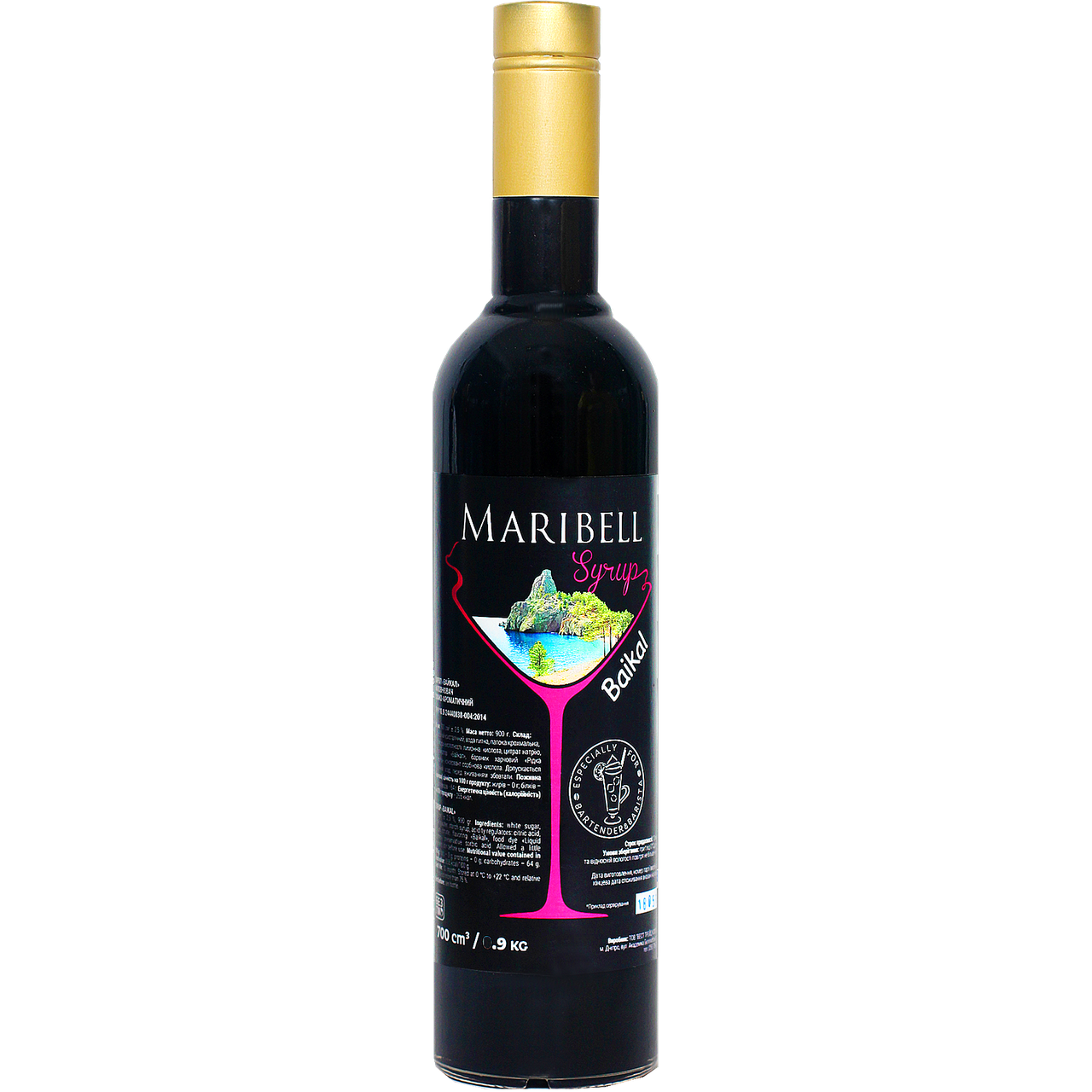 

Сироп коктейльный «Байкал» MARIBELL 700 мл