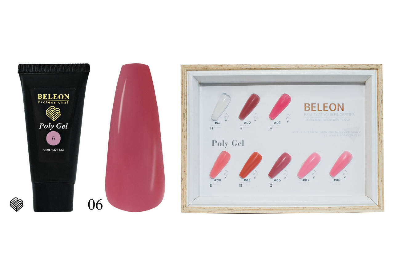 

Poly Gel BELEON №6, 30 мл.